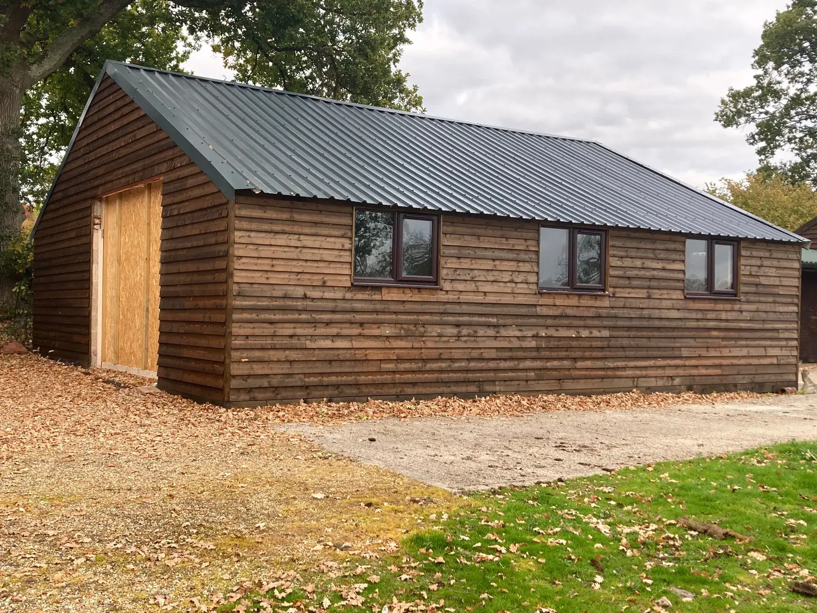 Excel Roofing & Asbestos garage roof project