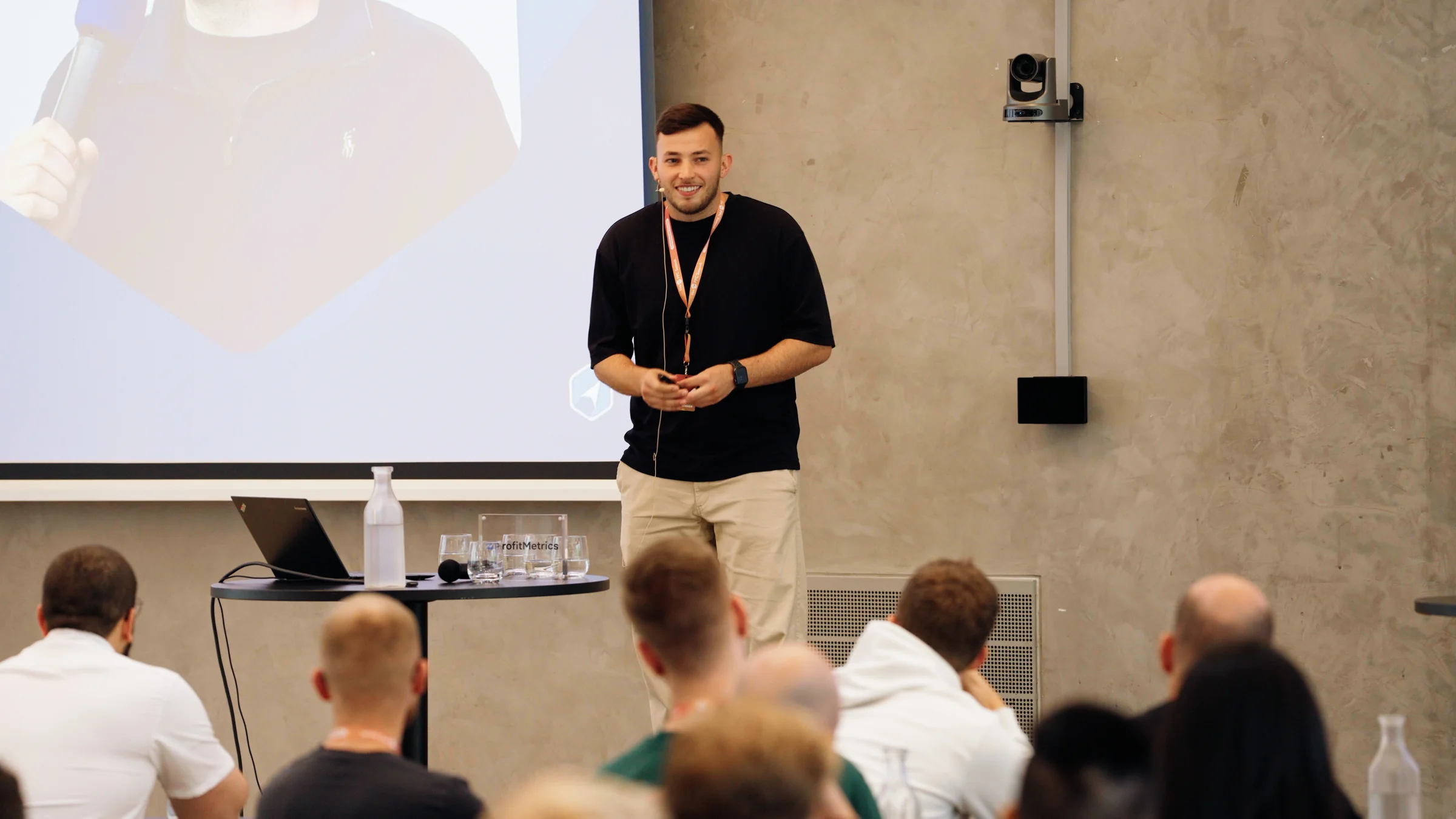 Taylor Housden presenting at PPC Hub Summit, Copenhagen 2025